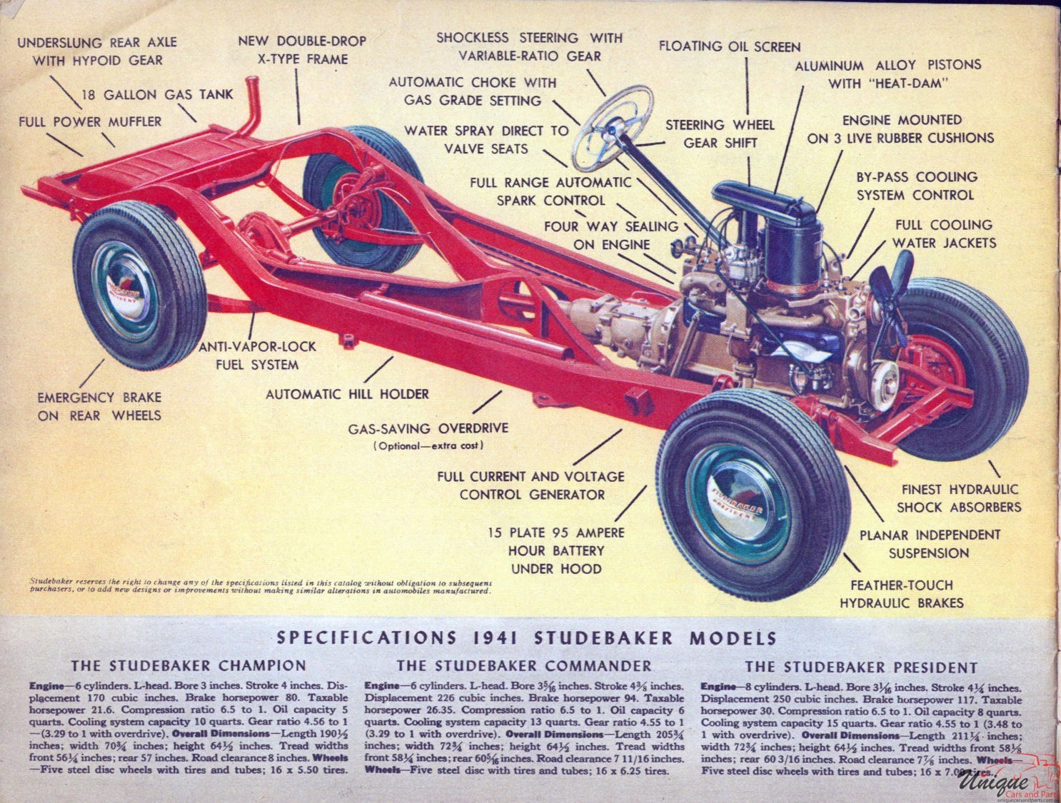 1941 Studebaker Update Brochure Page 3